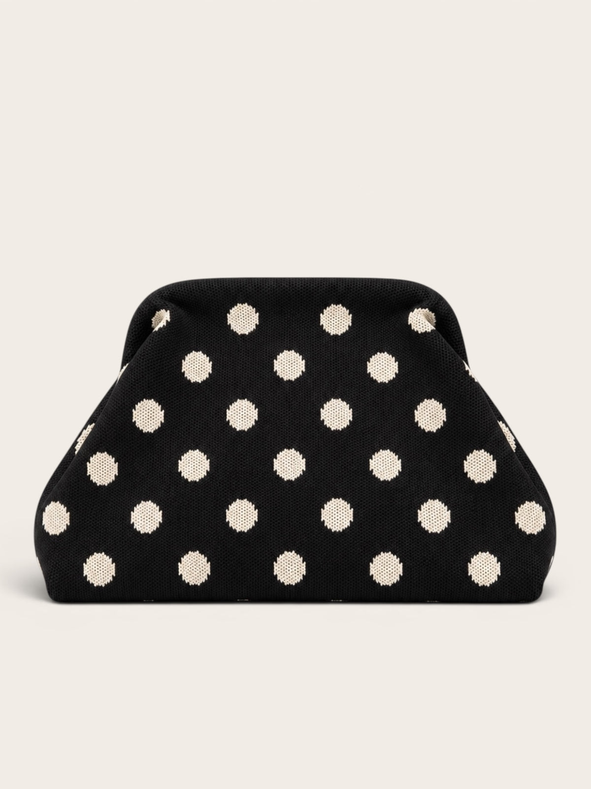 Bolso Bombón LUNARES NEGRO
