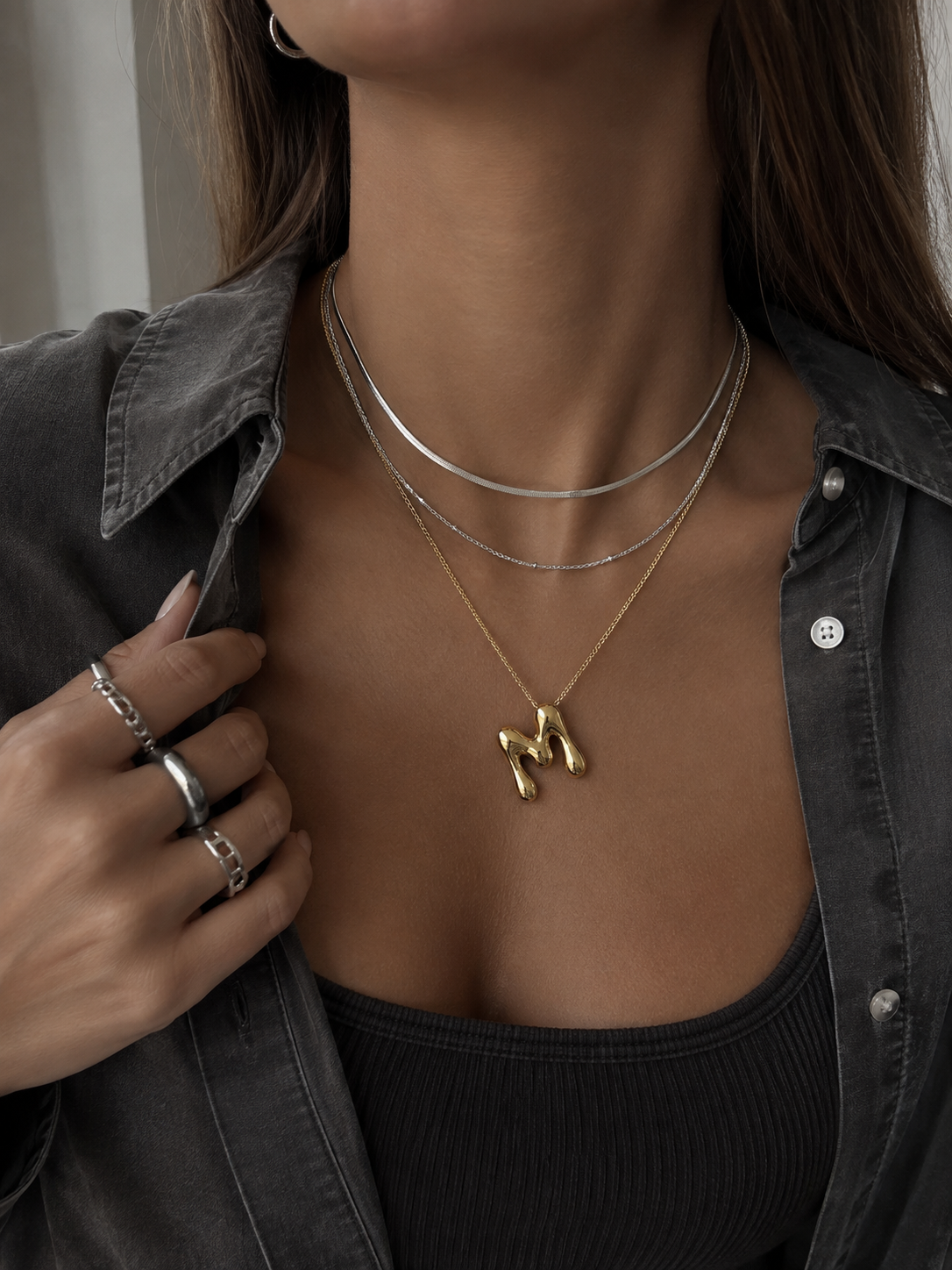 COLLAR INICIAL BUBBLE