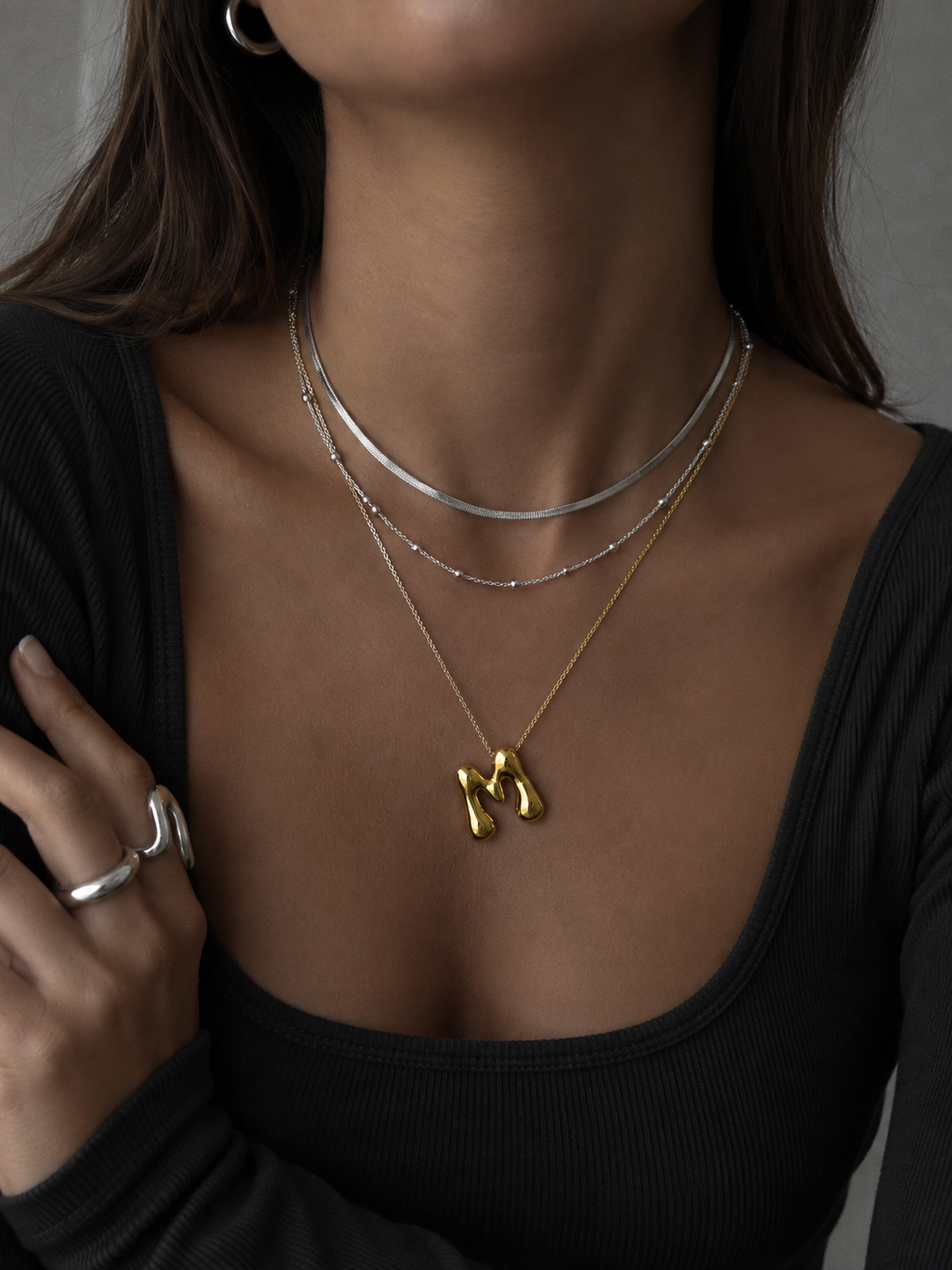 COLLAR INICIAL BUBBLE