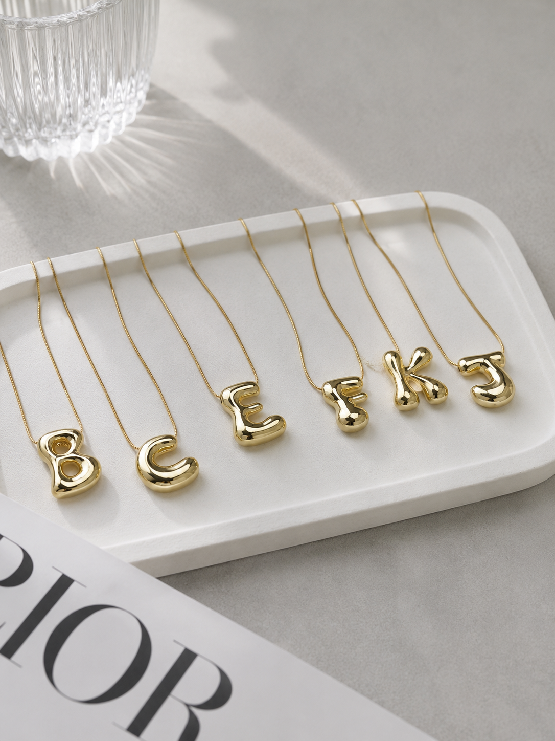 COLLAR INICIAL BUBBLE
