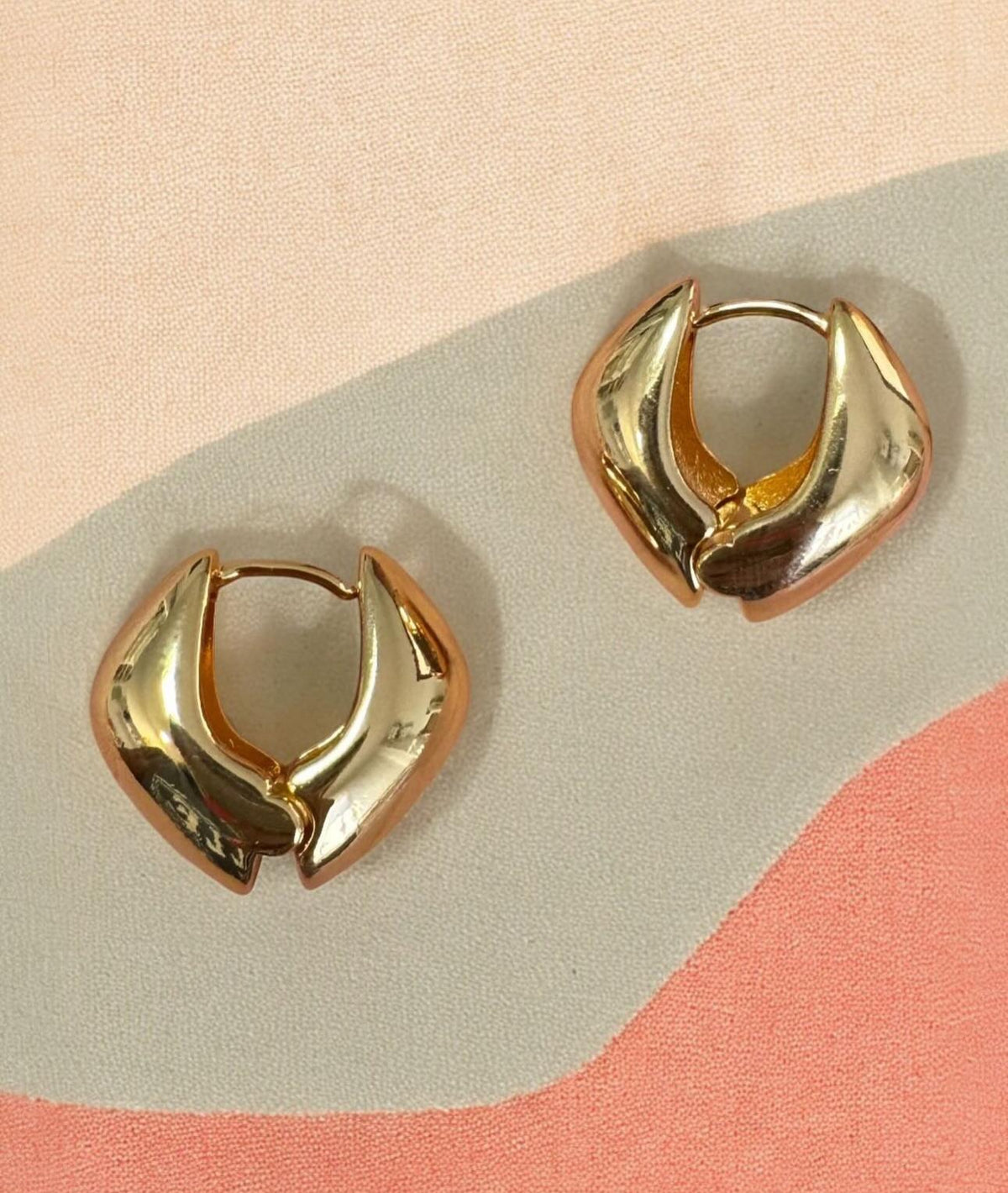 PENDIENTES AROS CRUNCH